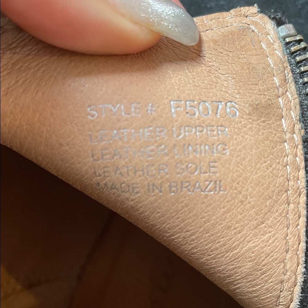 Black Suede Ankle Boots, Madewell brand. 7.5, 7 1/2 - Picture 12 of 12